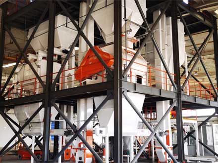 武漢時(shí)產(chǎn)20噸玉米深加工生產(chǎn)線安裝完工效果