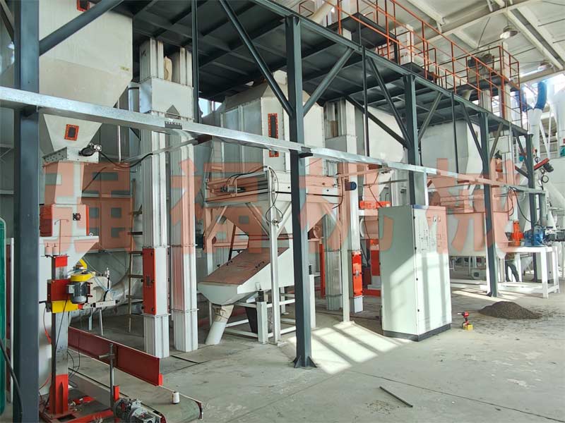 草秸稈顆粒飼料線