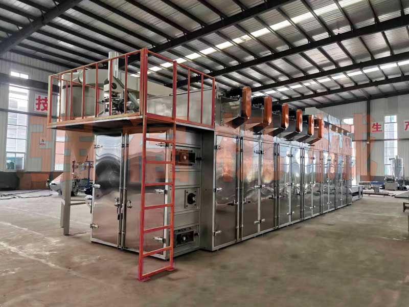 不銹鋼雙螺桿飼料顆粒膨化線