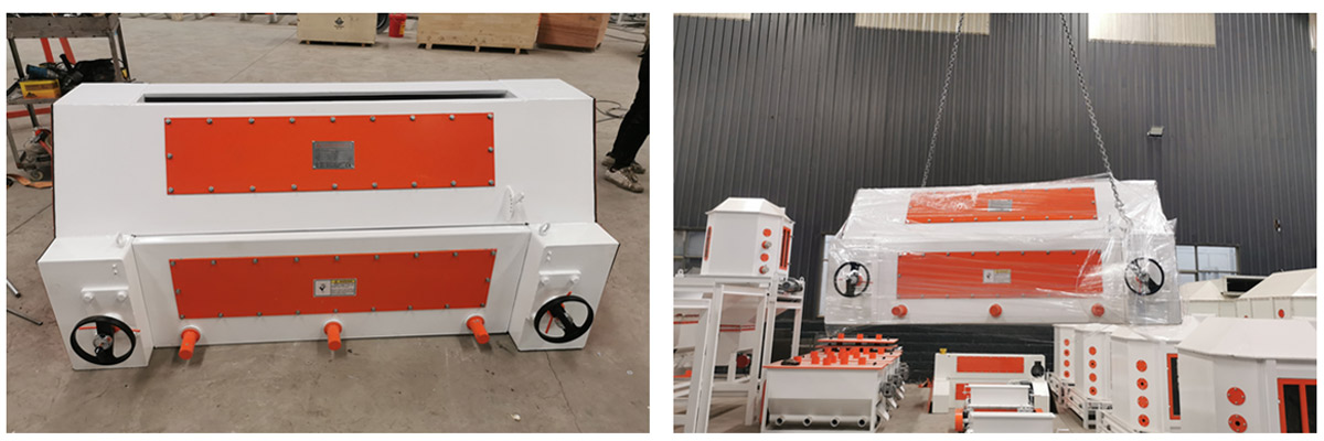 SSLGS 20*140碎粒機(jī)發(fā)往東北