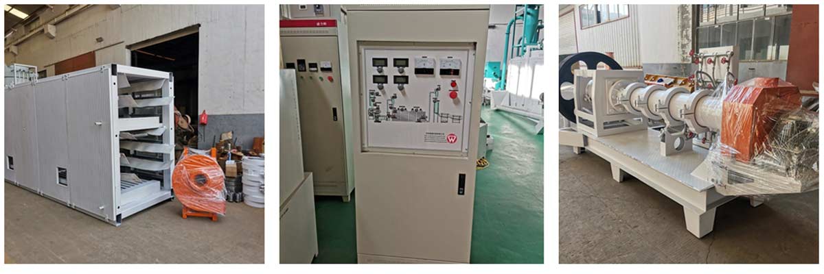 DSP200魚飼料加工生產線已發(fā)貨