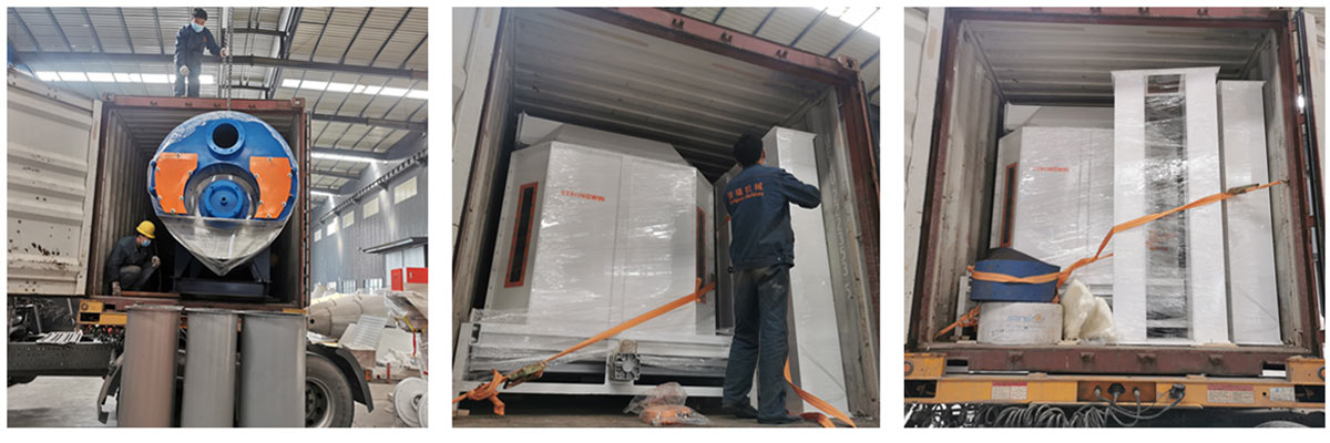 成套SZLH 350飼料加工設備已運往秘魯