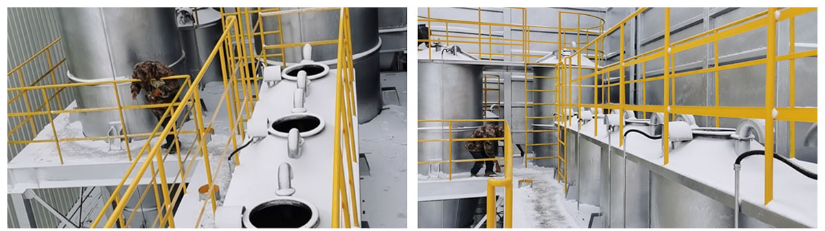 恭喜！牧原股份黑龍江蘭西原材料倉群項目安裝調試完成！