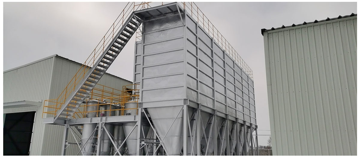 恭喜！牧原股份黑龍江蘭西原材料倉群項目安裝調試完成！