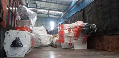 強福生產250環模飼料顆粒機發往塞內加爾