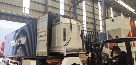 布基納法索客戶定制SZLH320飼料顆粒生產線設備已發貨