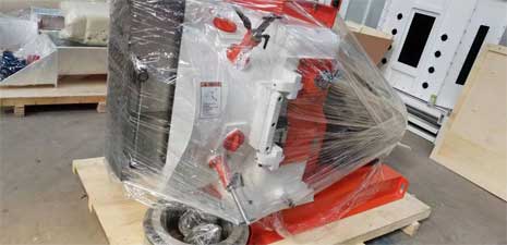 強(qiáng)福機(jī)械350飼料顆粒機(jī)和喂料絞龍發(fā)往塞內(nèi)加爾