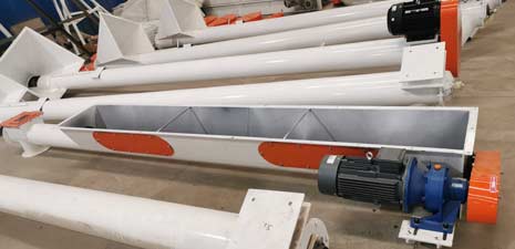 強福生產(chǎn)5噸粉料線設備發(fā)往贊比亞